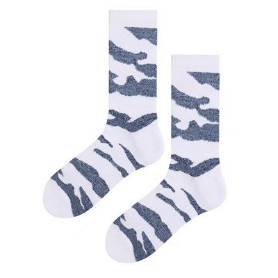 Fully Customizable 360 Degree Full Color Premium Mid-Calf Crew Socks